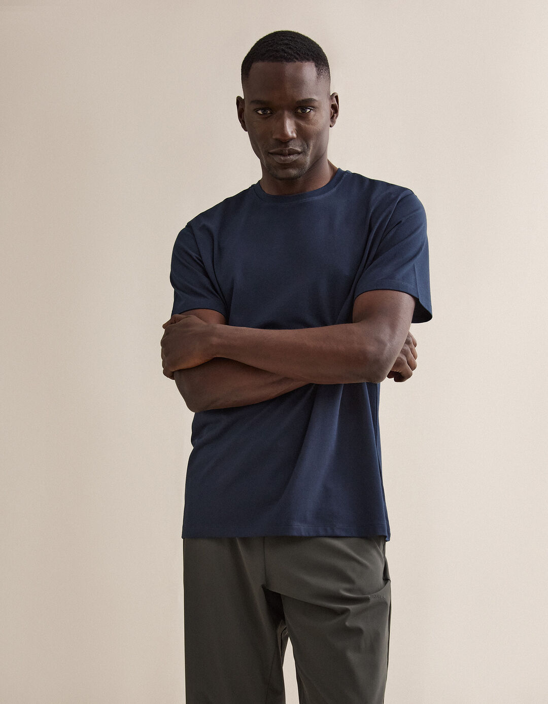 T-shirt, Homem, Azul Escuro