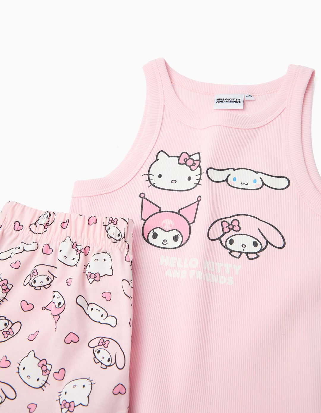 Pijama 'Hello Kitty', Menina, Rosa Claro