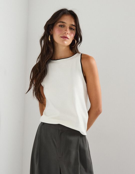Comprar Online Top, Mulher, Branco