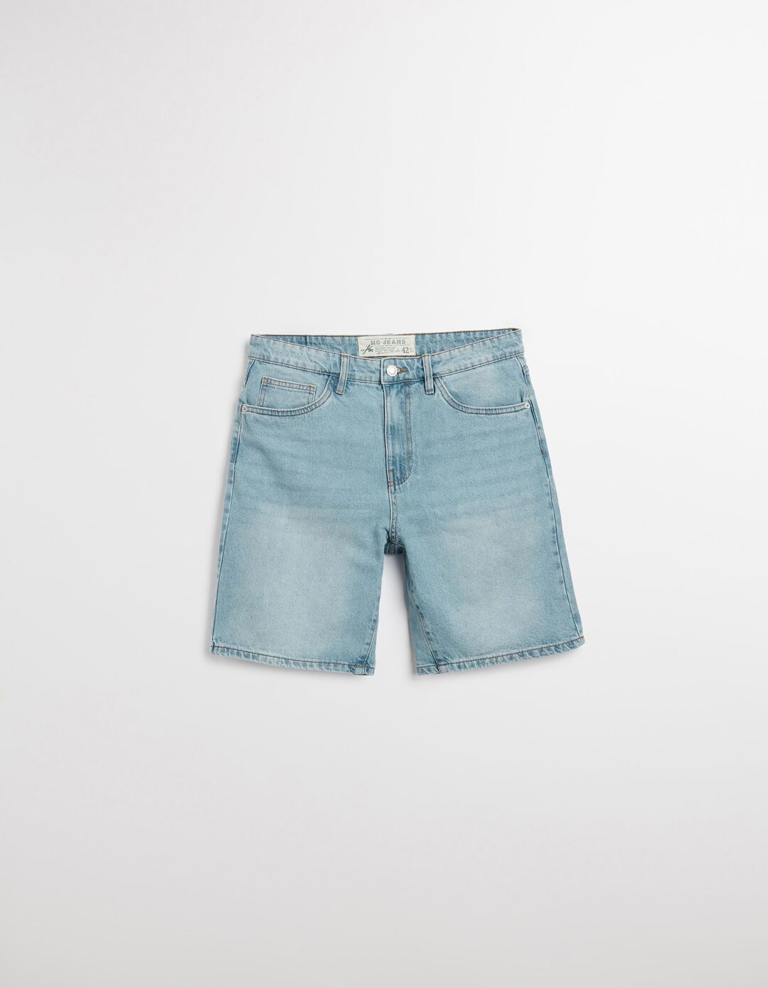 Calções de Ganga 'Straight Fit', Homem, Azul Claro 