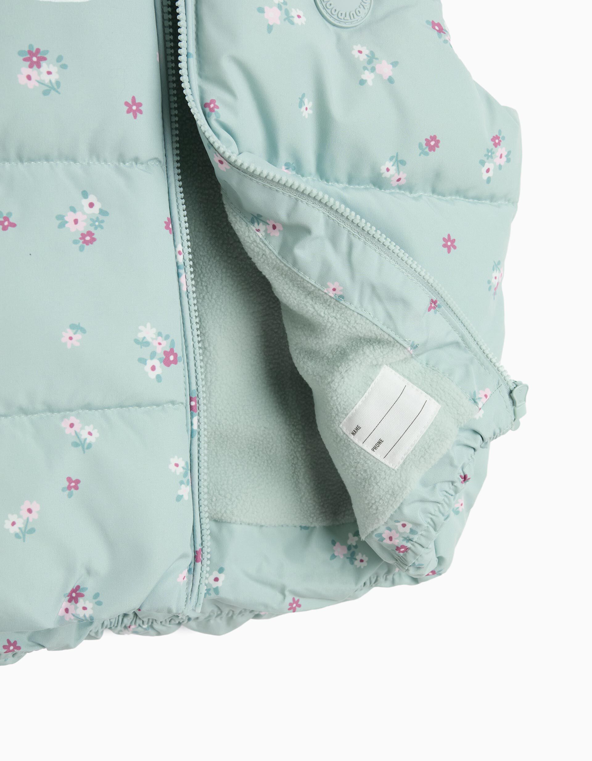 Comprar Online Colete Acolchoado, Menina, Verde Claro