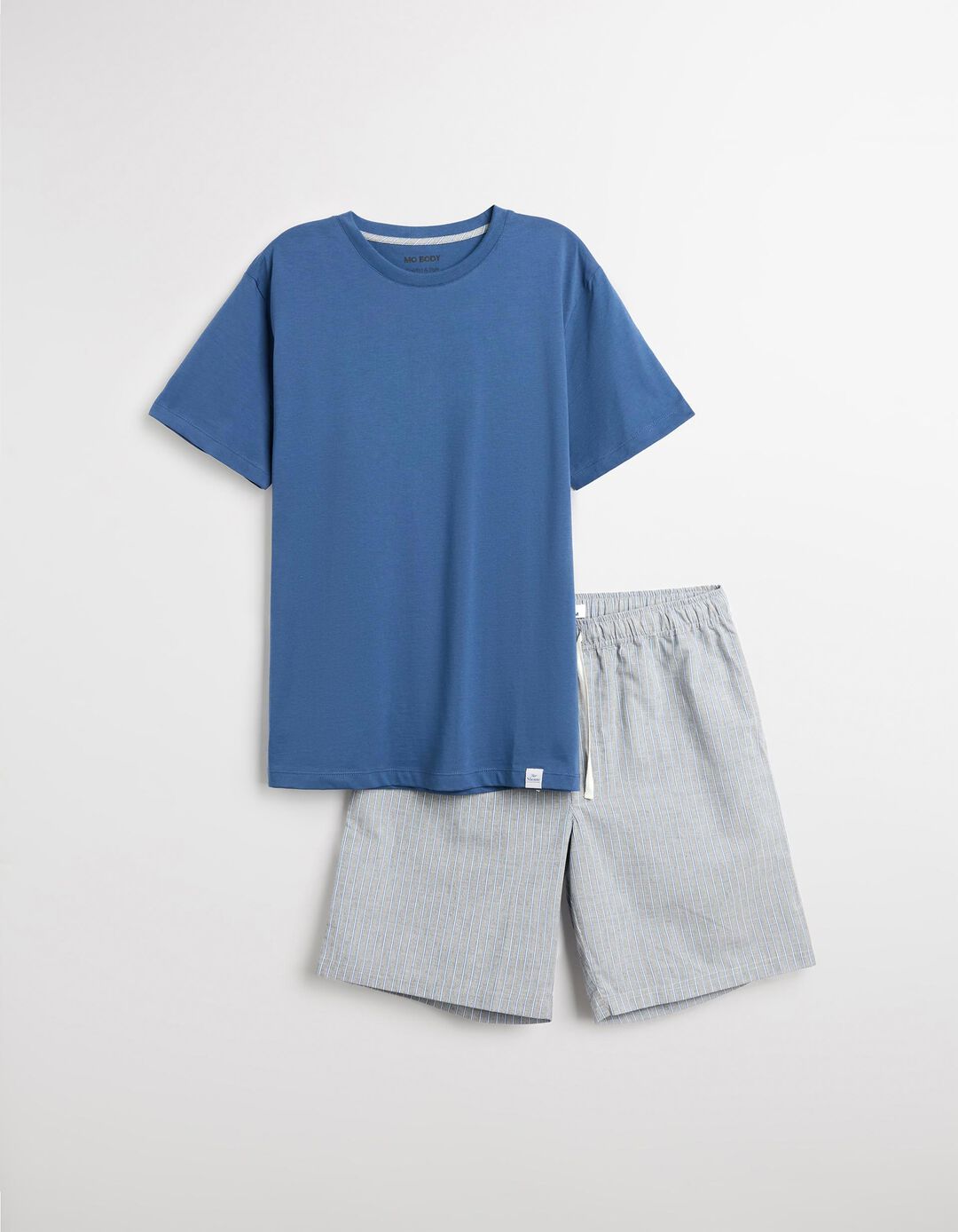 Pijama, Homem, Azul