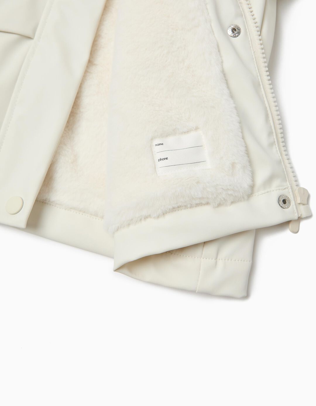Parka, Menina, Branco