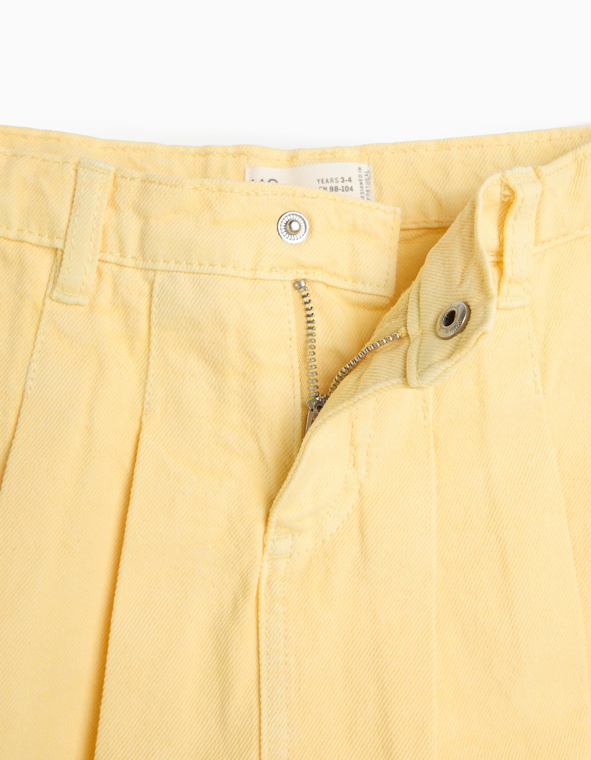 Comprar Online Saia-Cal&ccedil;&atilde;o, Menina, Amarelo