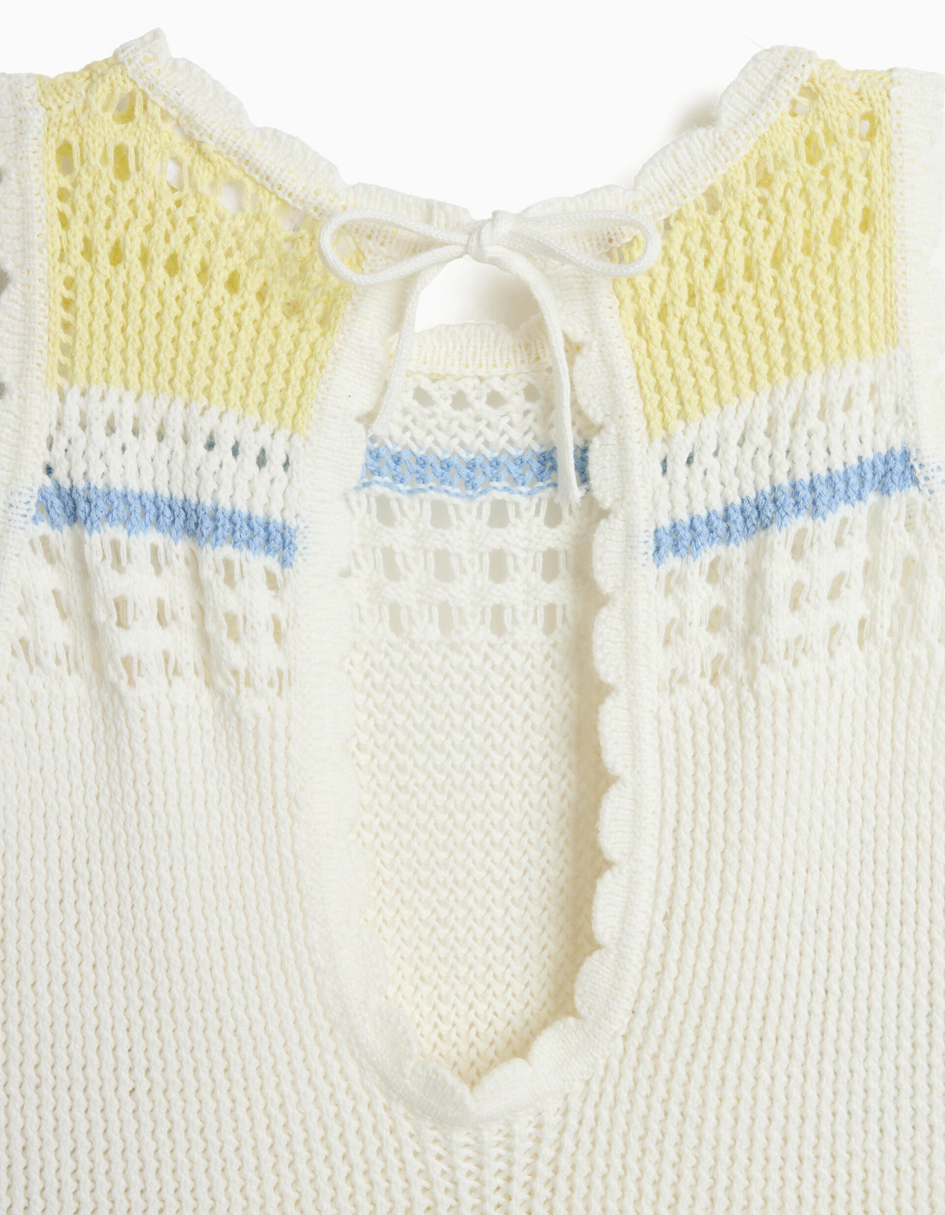 Comprar Online Vestido Crochet, Menina, Amarelo