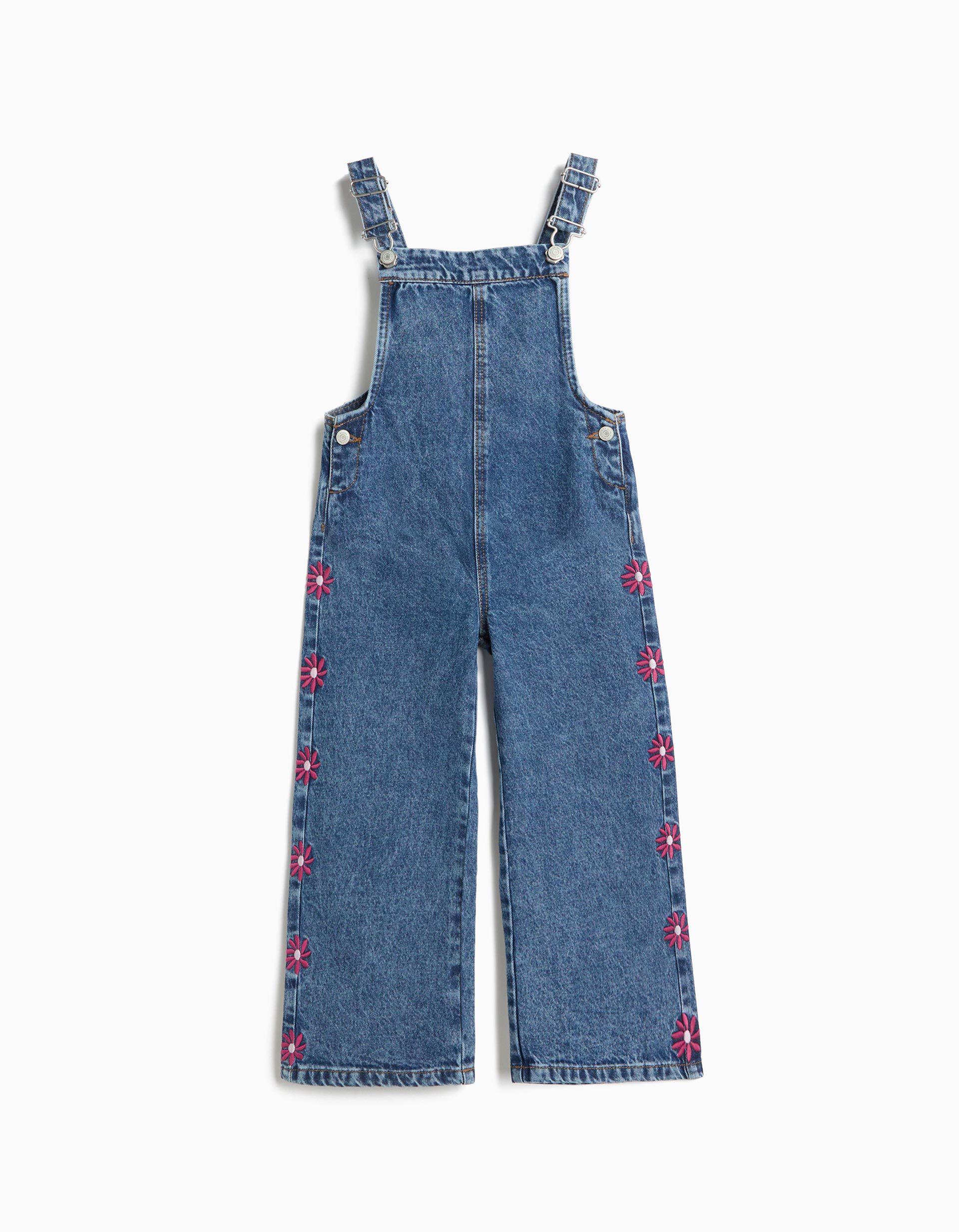Comprar Online Jardineiras De Ganga, Menina, Azul 