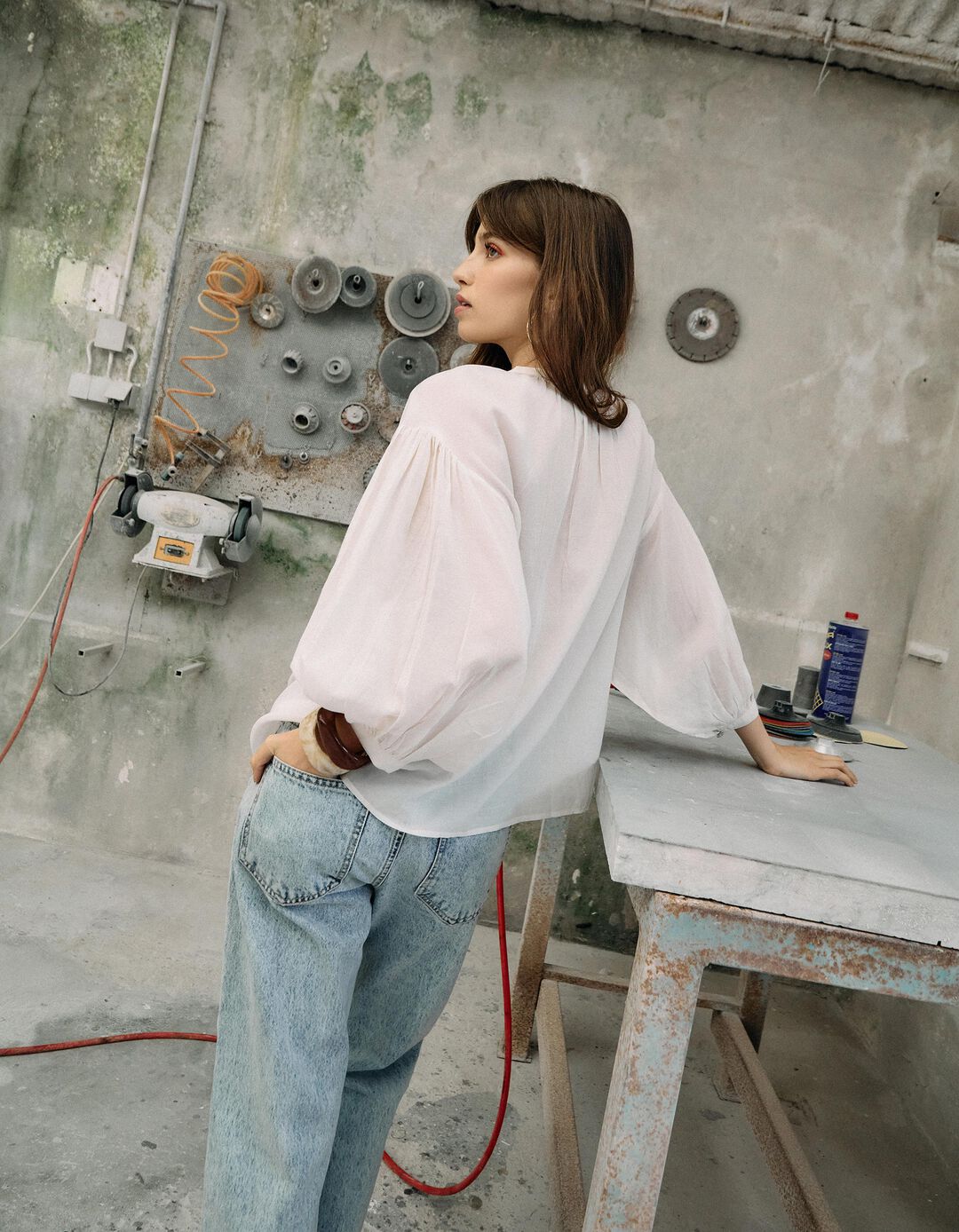 Blusa, Mulher, Bege Claro 