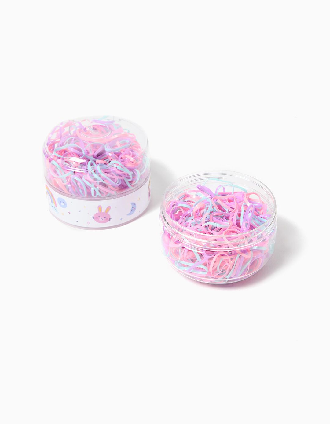 Pack 550 Mini Elásticos, Menina, Rosa