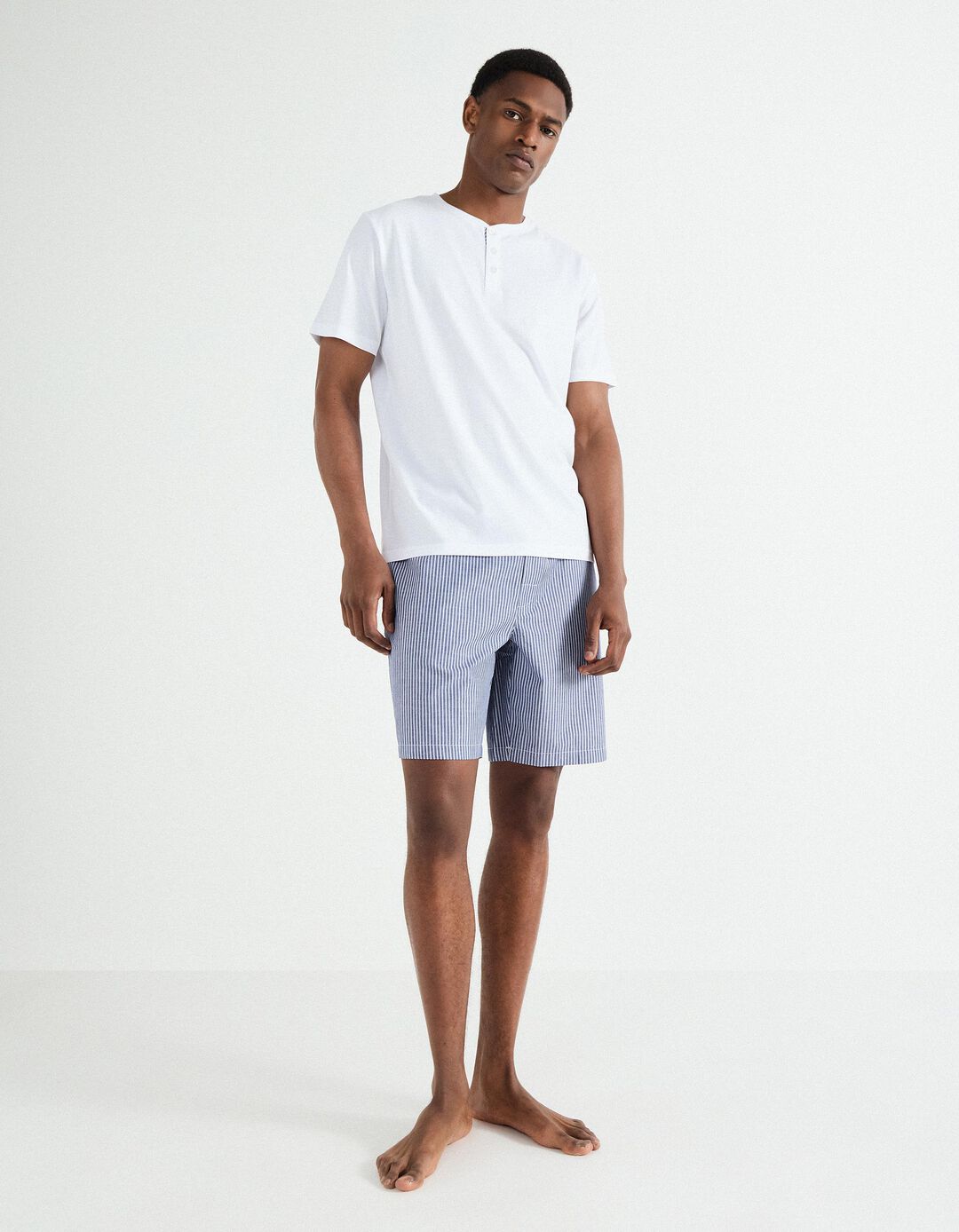 Pijama Jersey, Homem, Branco