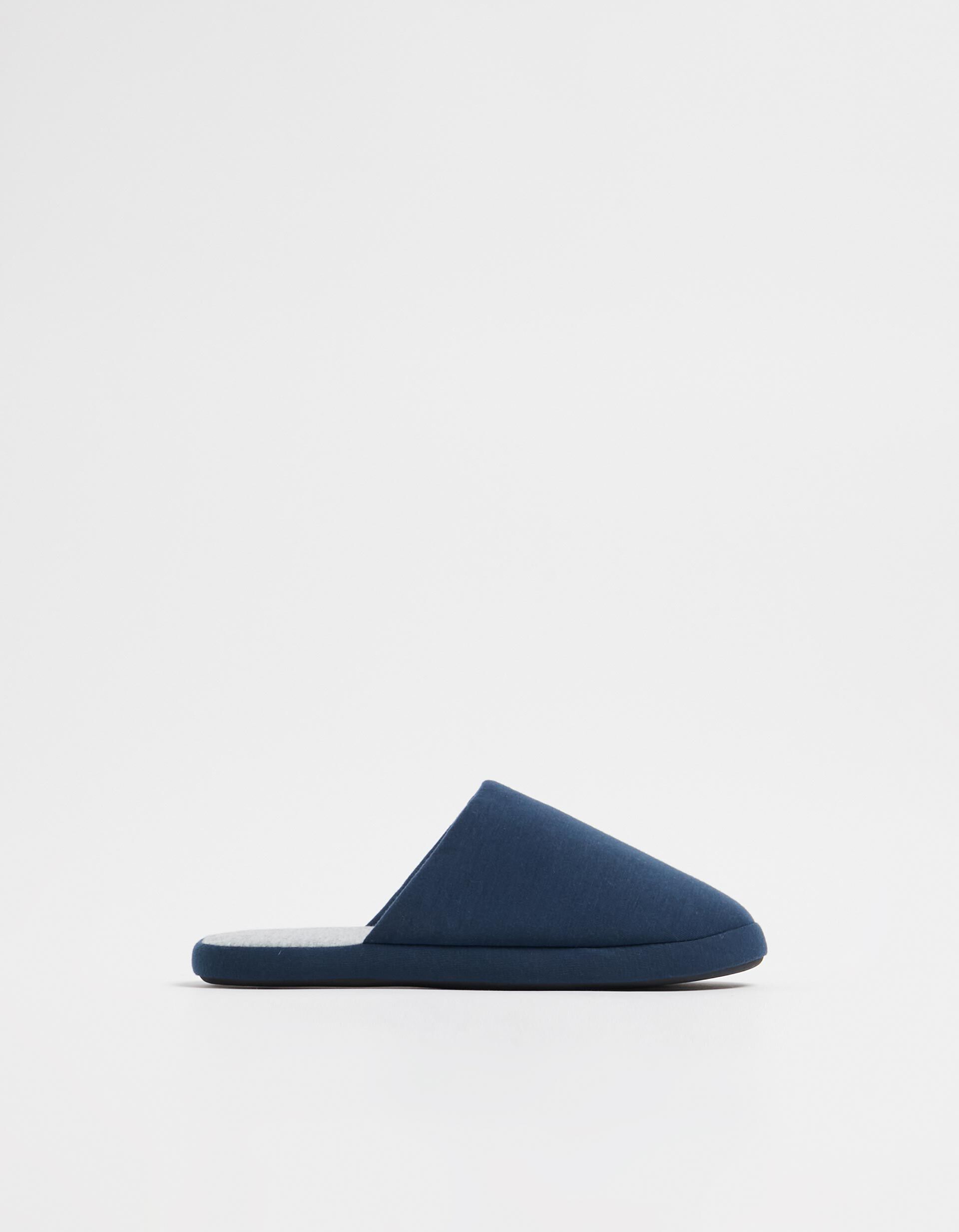 Slippers, Men, Dark Blue