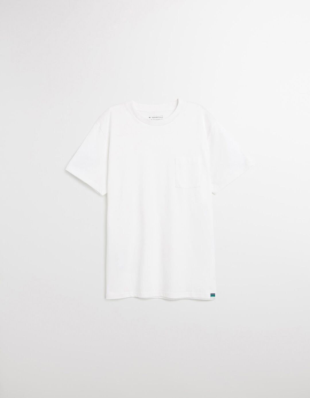 T-shirt Bolso, Homem, Branco