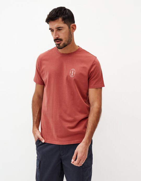Comprar Online T-shirt, Homem, Laranja