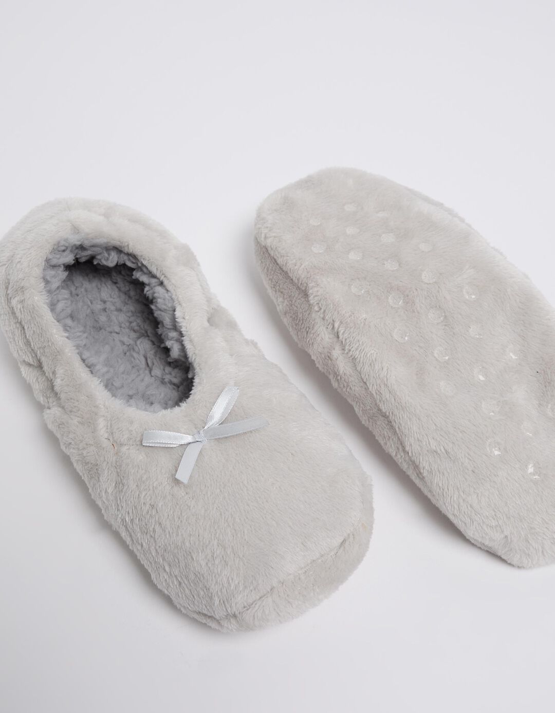 Pantufas Macias, Mulher, Cinzento Claro