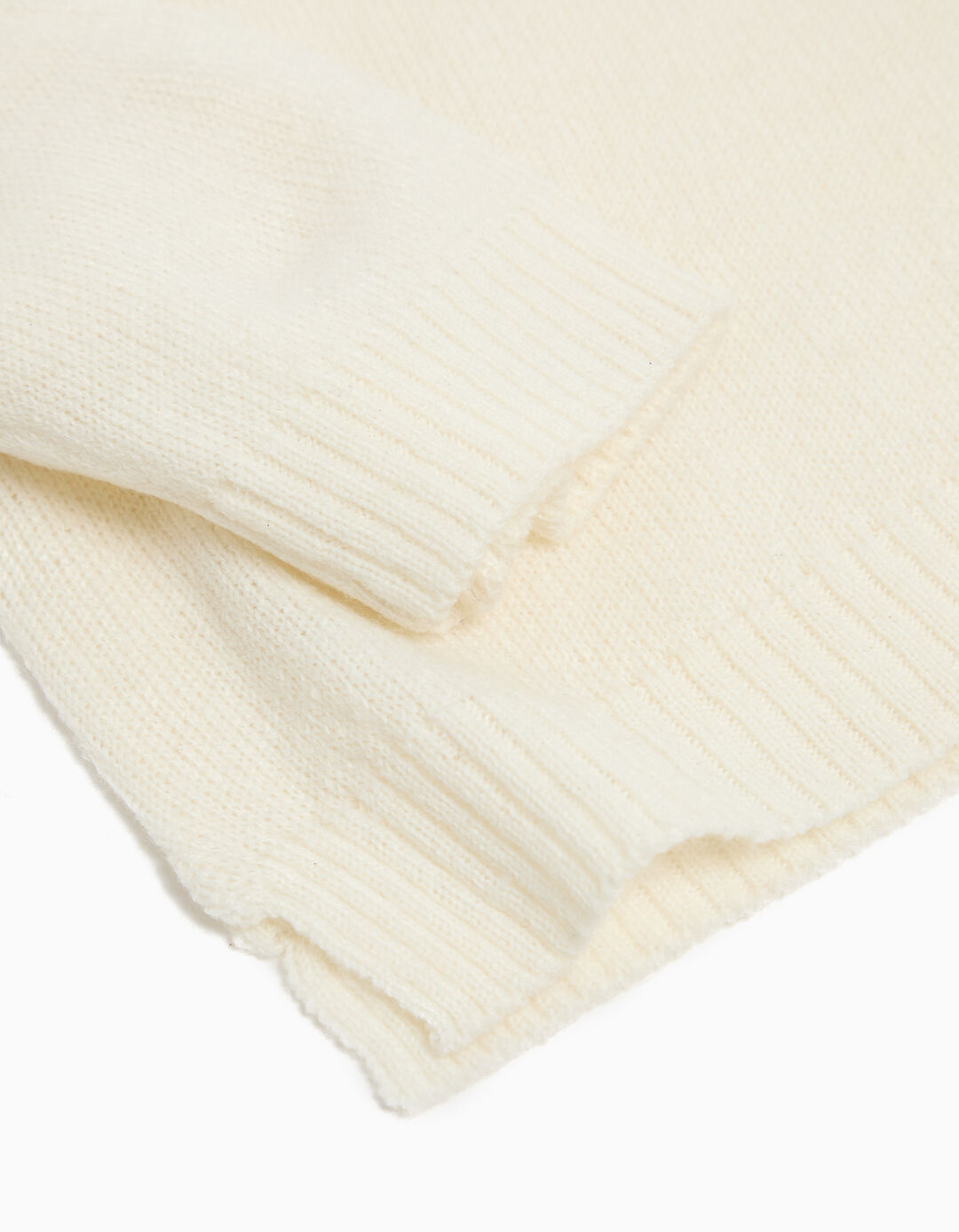 Camisola de Malha, Menina, Branco