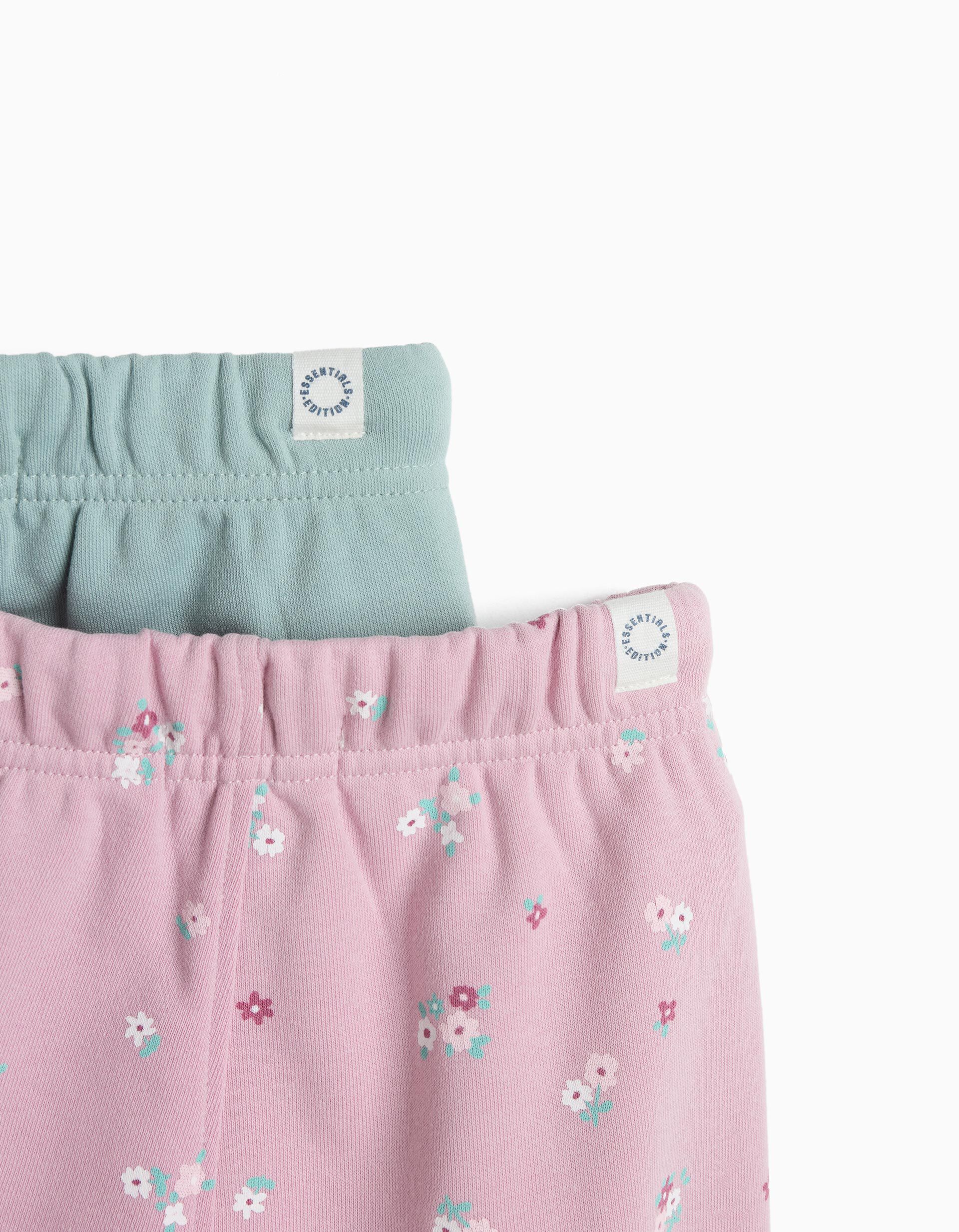 Comprar Online Pack 2 Joggings, Menina, Rosa Claro