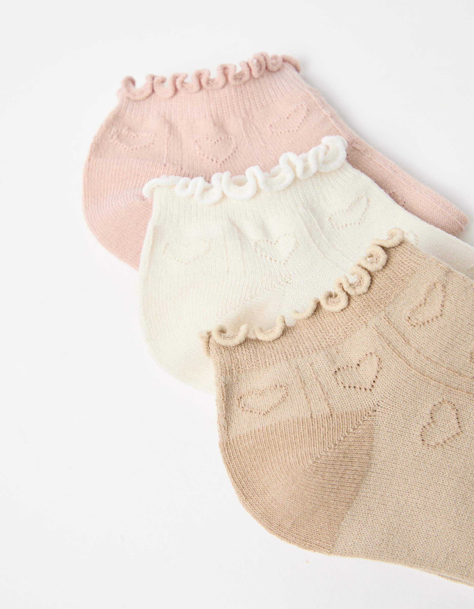Comprar Online Pack 3 Pares De Meias Tornozelo, Mulher, Multicolor