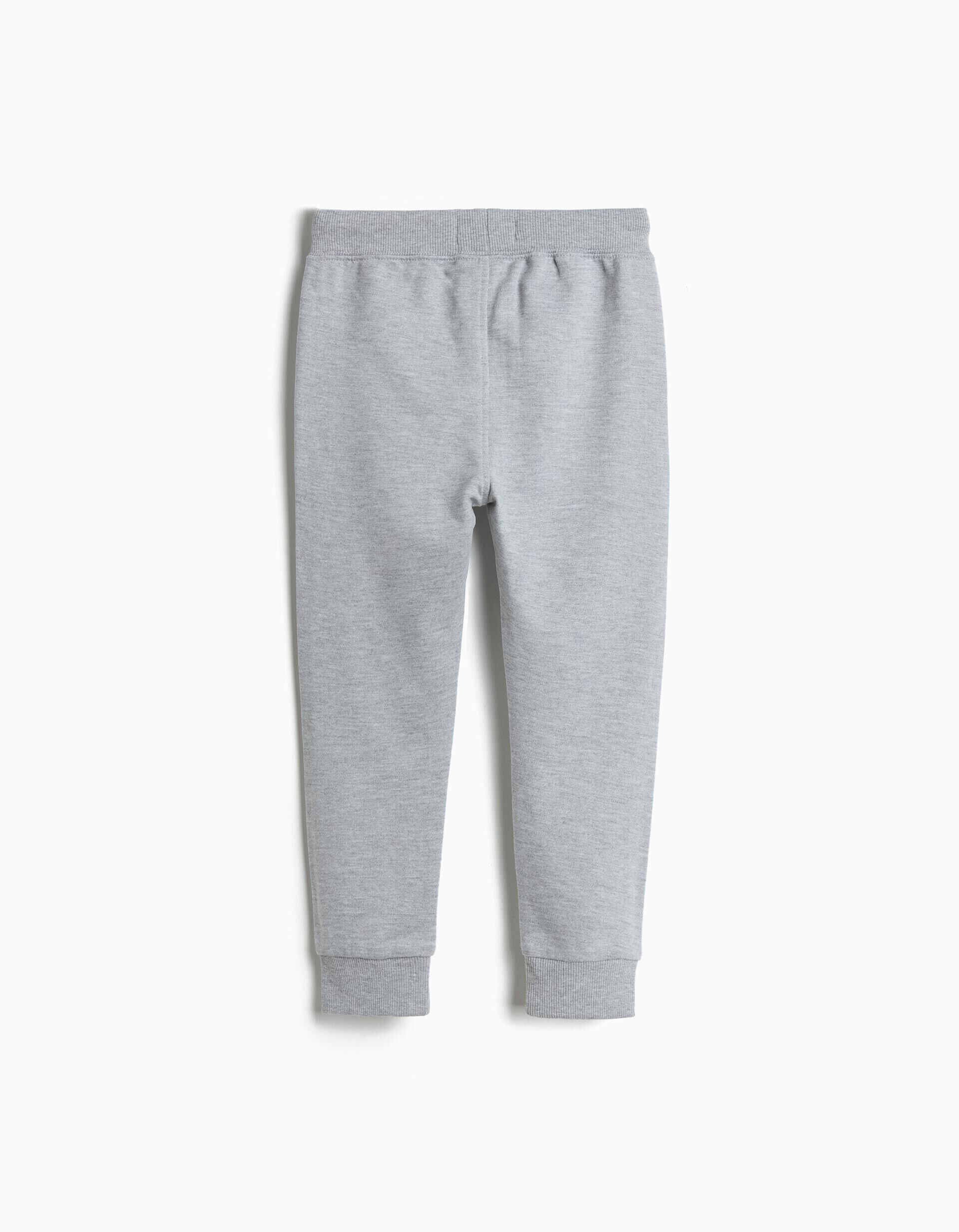Comprar Online Cal&ccedil;as de Felpa, Menino, Cinzento Claro
