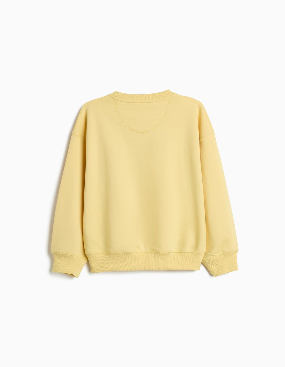 Sweatshirt, Menina, Amarelo Claro