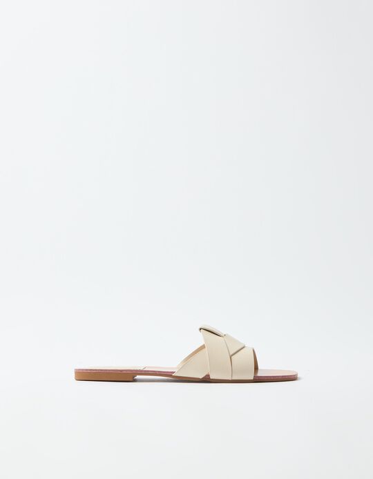 Comprar Online Sand&aacute;lias Rasas, Mulher, Bege