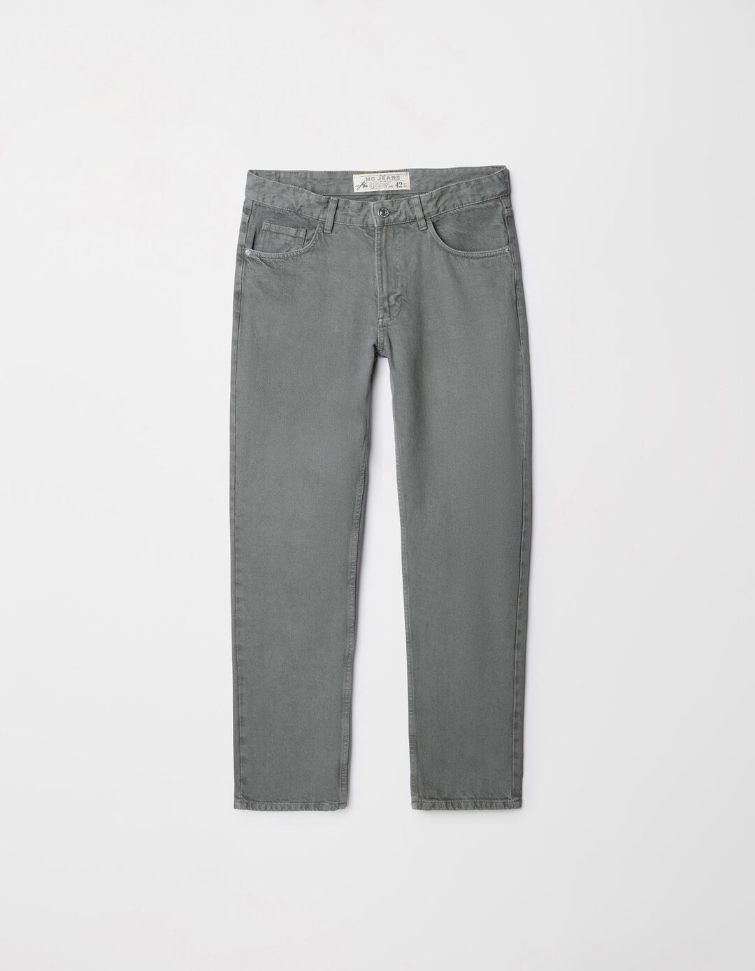 Calças de Ganga 'Straight Fit', Homem, Verde Escuro