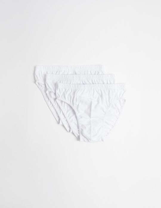 Comprar Online Pack 3 Cuecas, Homem, Branco