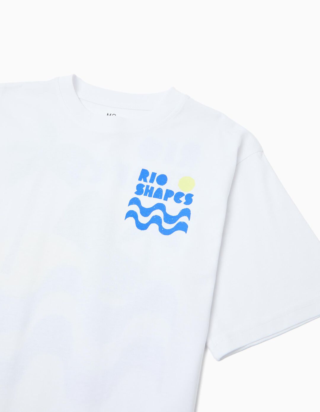 T-shirt Estampado, Menino, Branco