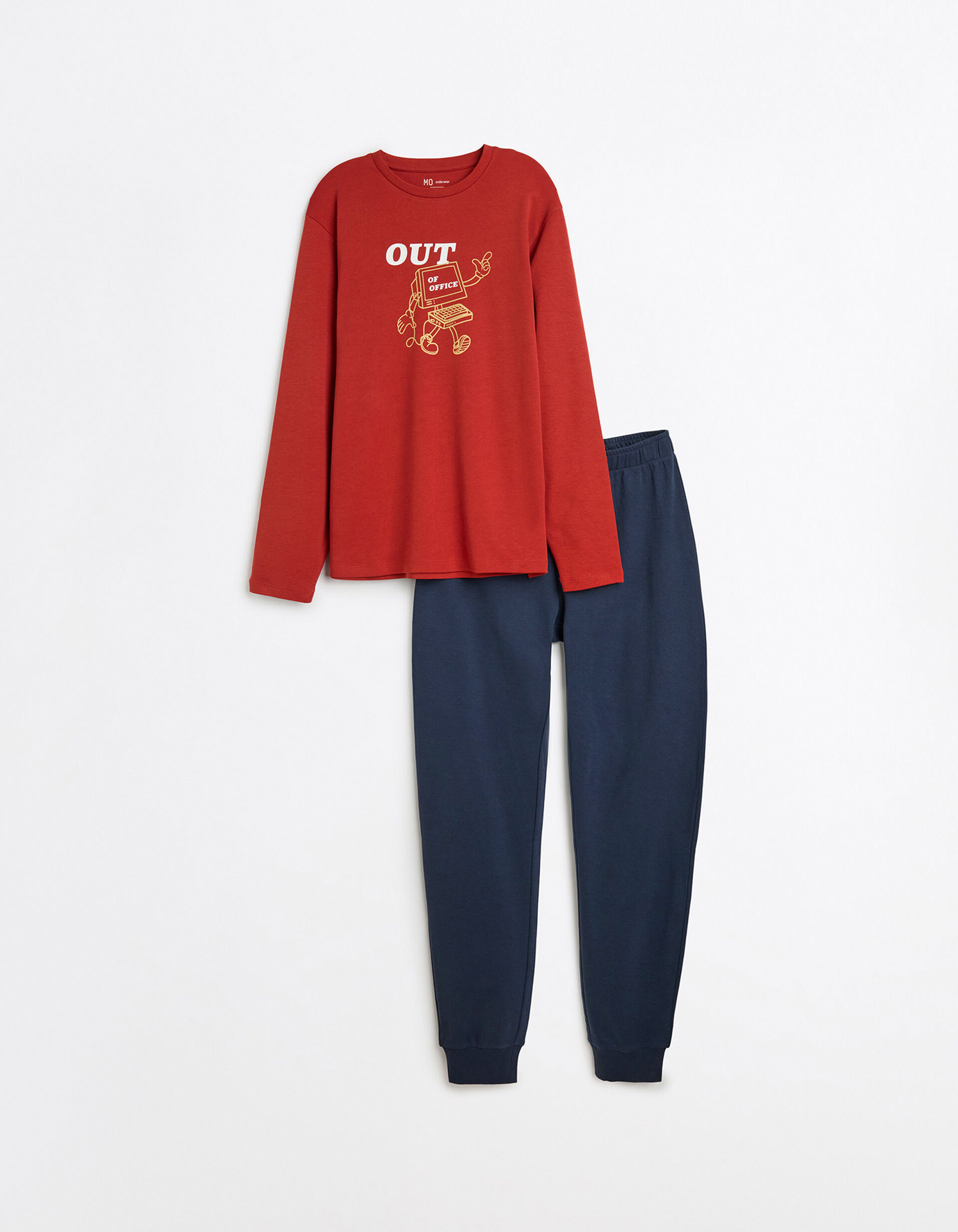 Comprar Online Pijama, Homem, Laranja Escuro