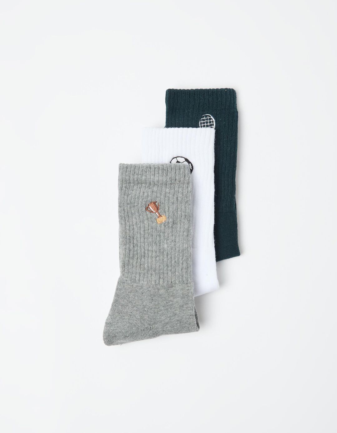 Pack 3 Pares de Meias, Homem, Multicor