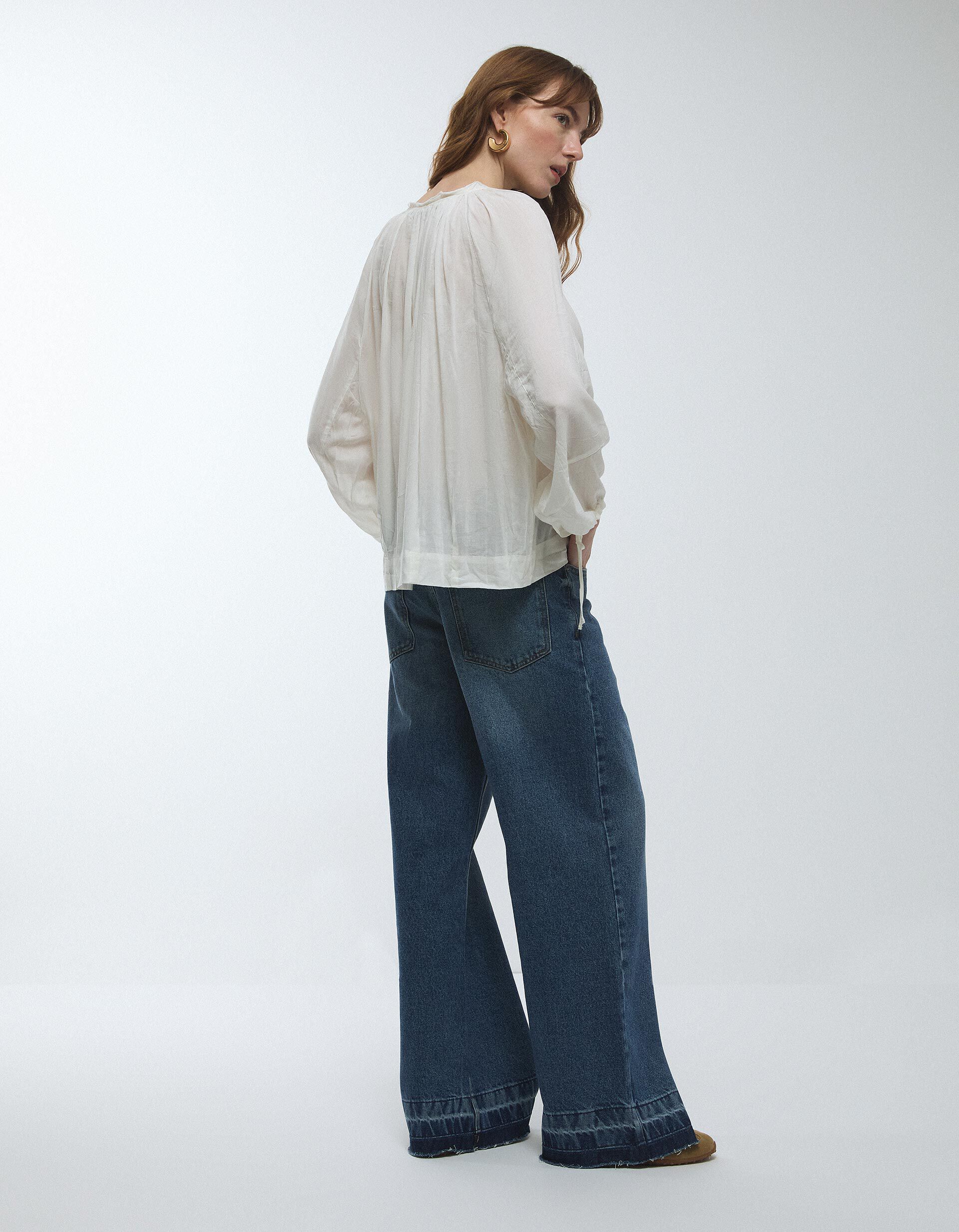 Comprar Online Blusa, Mulher, Bege Claro