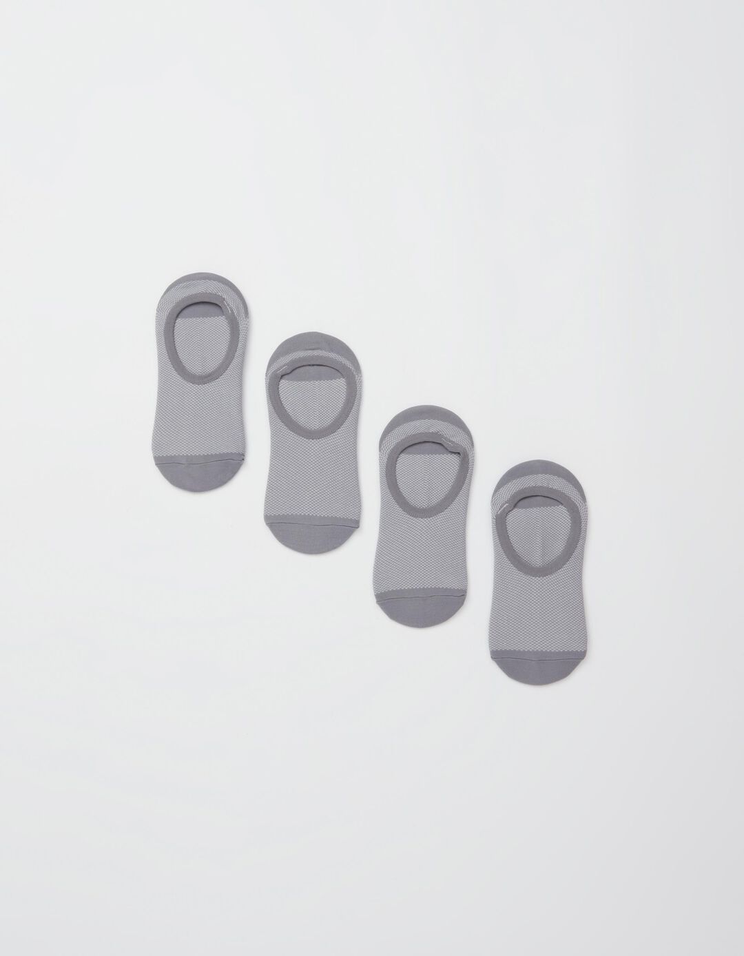 Pack 4 Pares Meias Desporto Pezinhos, Homem, Cinzento