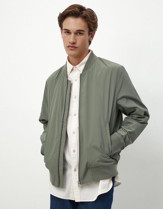 Comprar Online Blusão Bomber, Homem, Verde