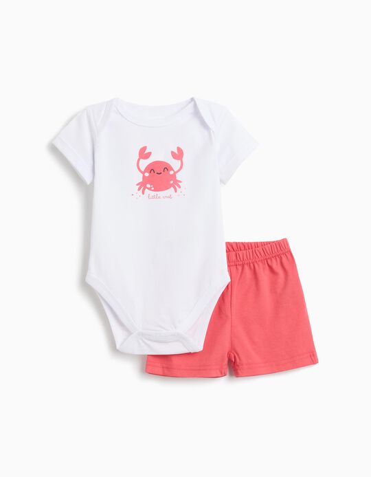Comprar Online Pack Body e Calções, Menino, Branco