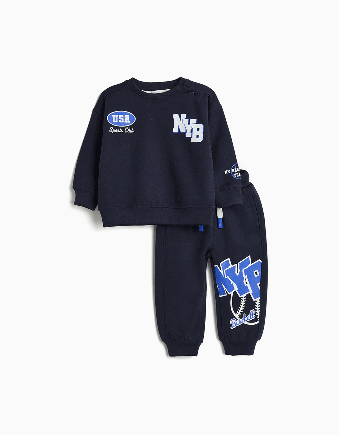 Conjunto de Jogging, Menino, Azul Escuro