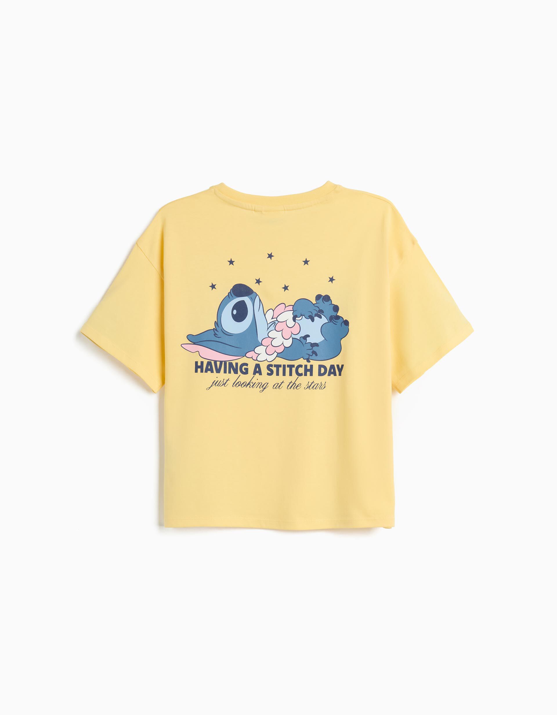 Comprar Online T-shirt 'Stitch' &copy;Disney, Menina, Amarelo Claro