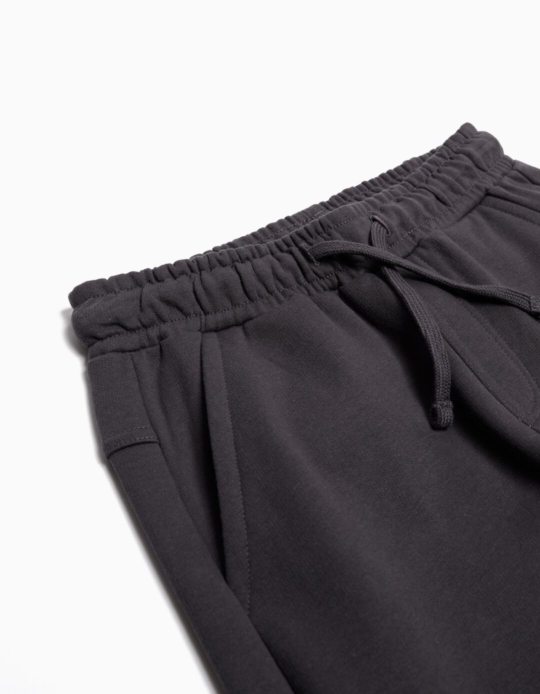 Joggers de Felpa Cargo, Menino, Cinzento Escuro