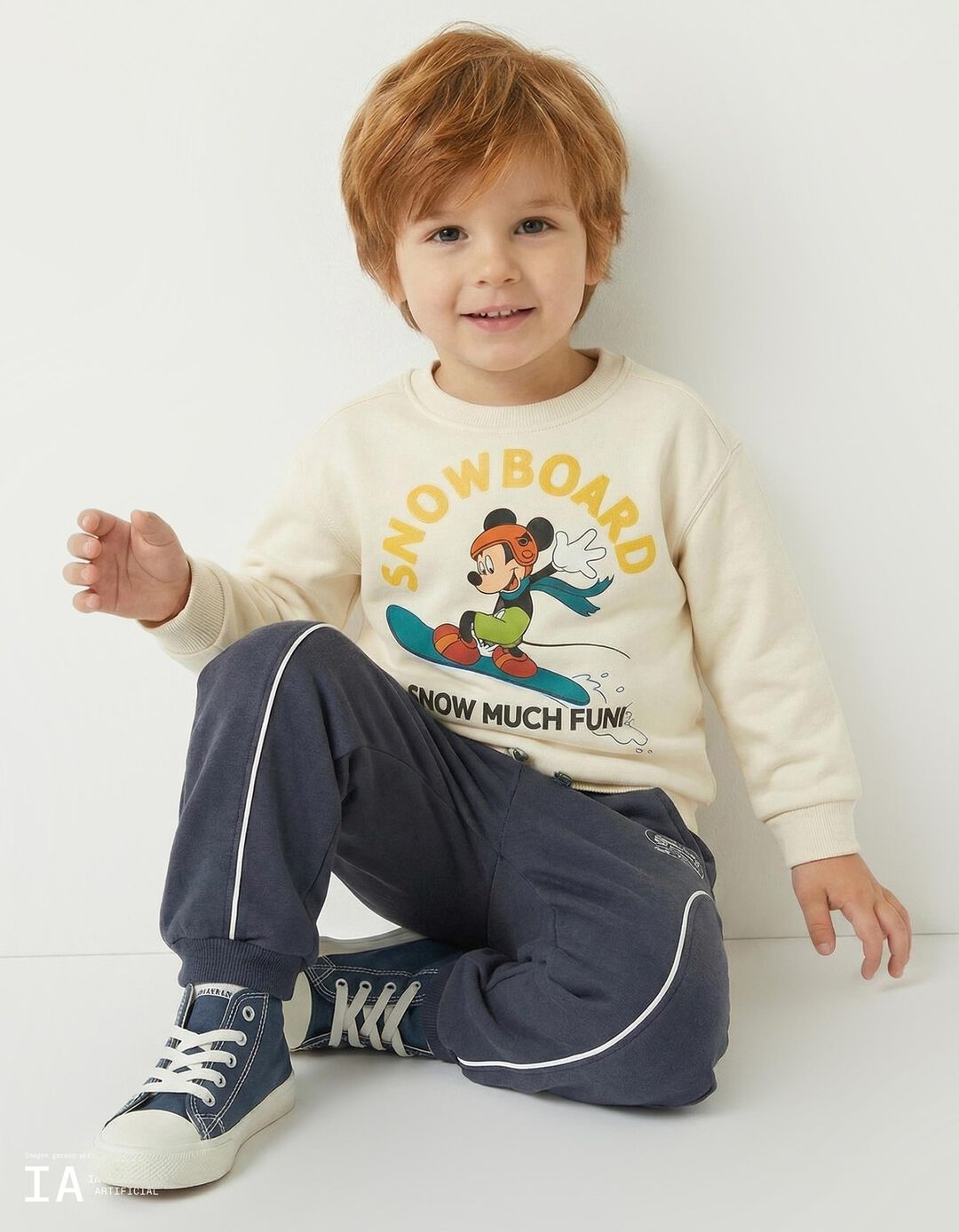 Cal&ccedil;as de Jogging, Menino, Azul Escuro