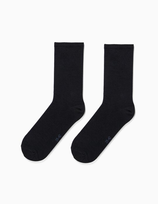 Comprar Online Meias Malha Fina, Homem, Azul