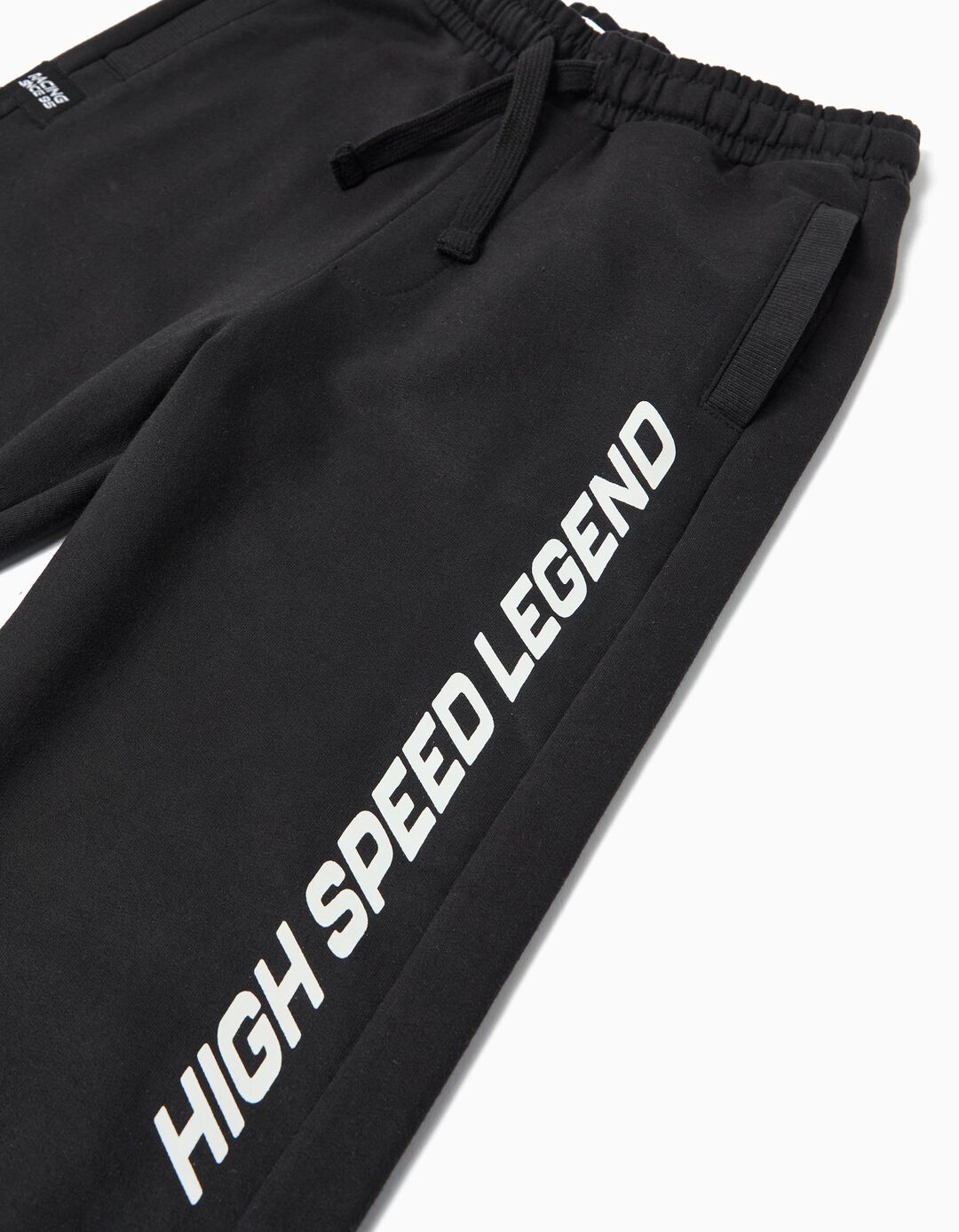 Cal&ccedil;as de Jogging, Menino, Preto