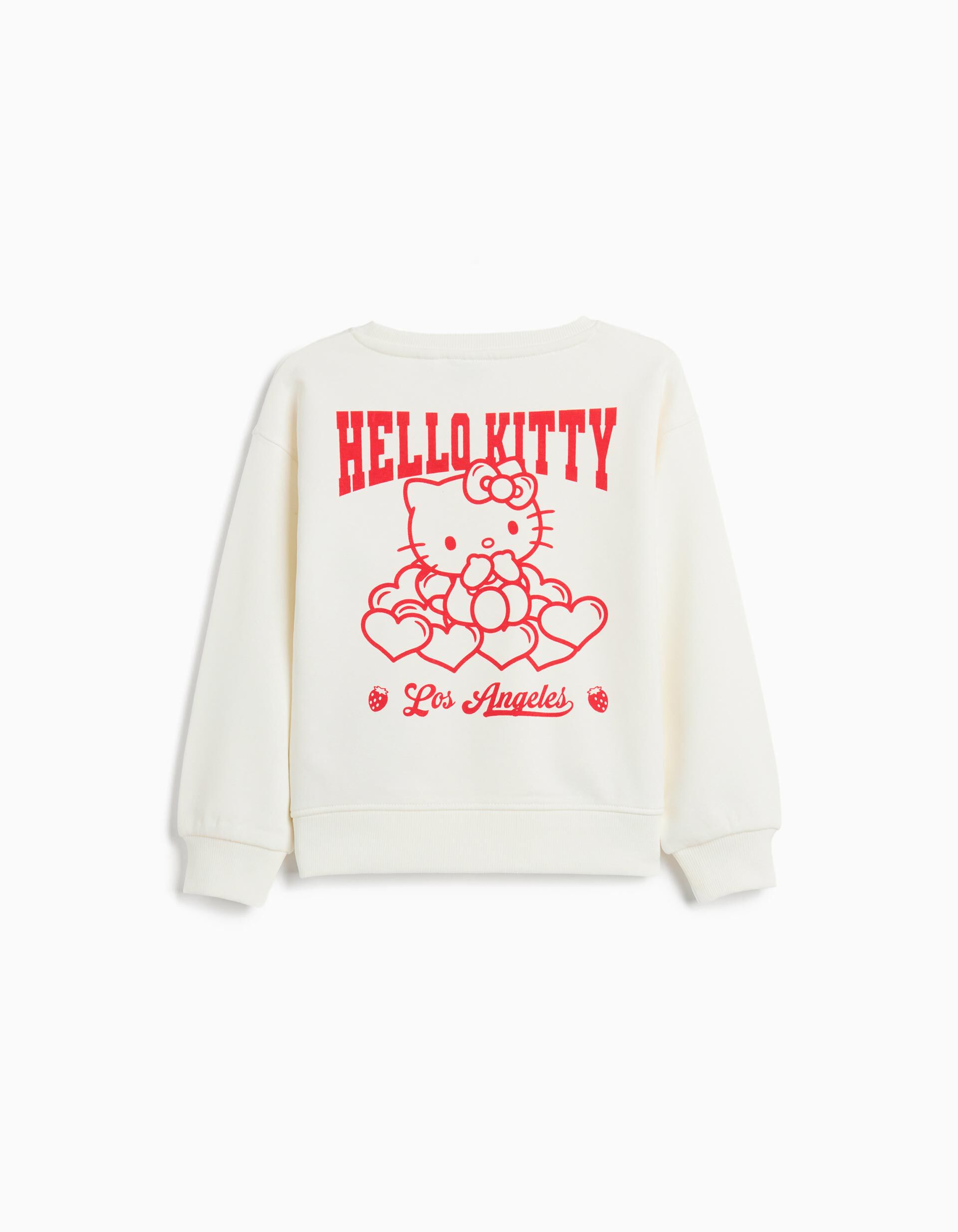 Comprar Online Sweatshirt 'Hello Kitty', Menina, Branco
