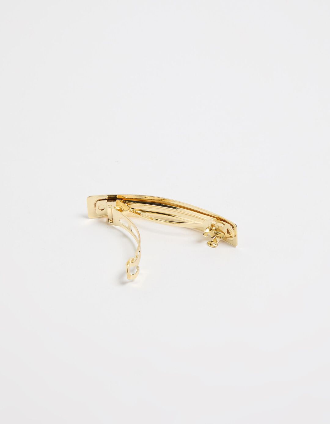 Gancho de Cabelo Horizontal, Mulher, Dourado