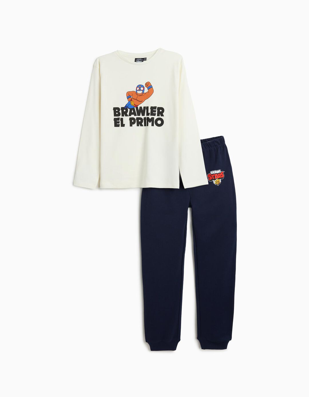 Pijama 'Brawl Stars', Menino, Branco 