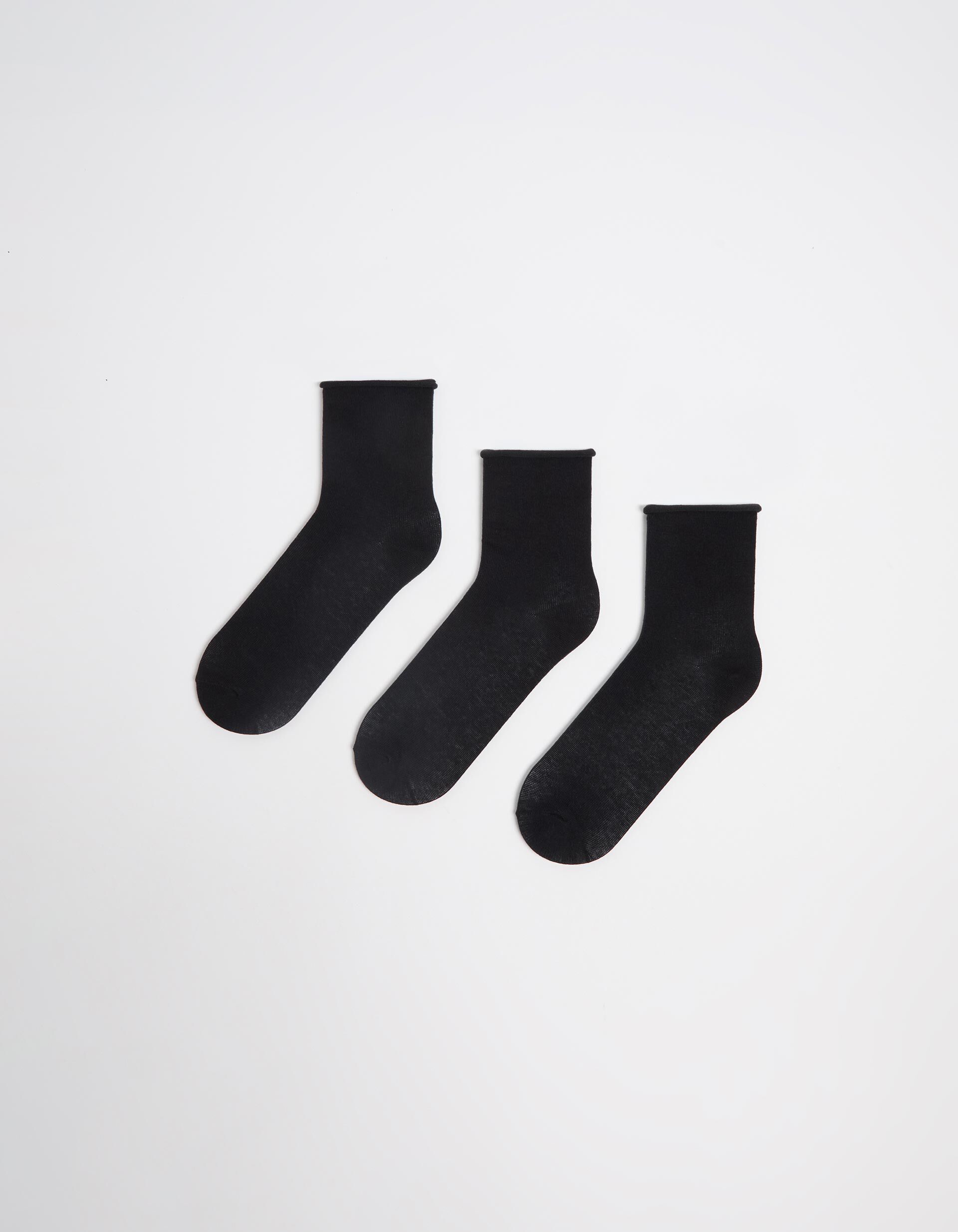 Comprar Online Pack 3 Pares de Meias, Mulher, Preto