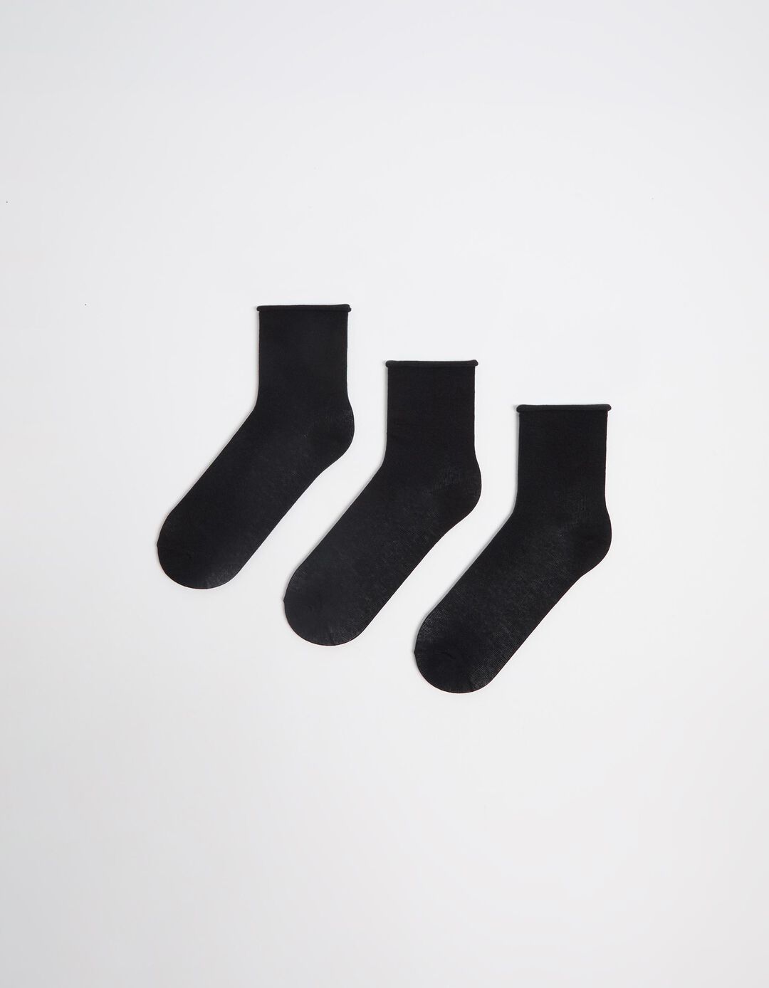 Pack 3 Pares de Meias, Mulher, Preto
