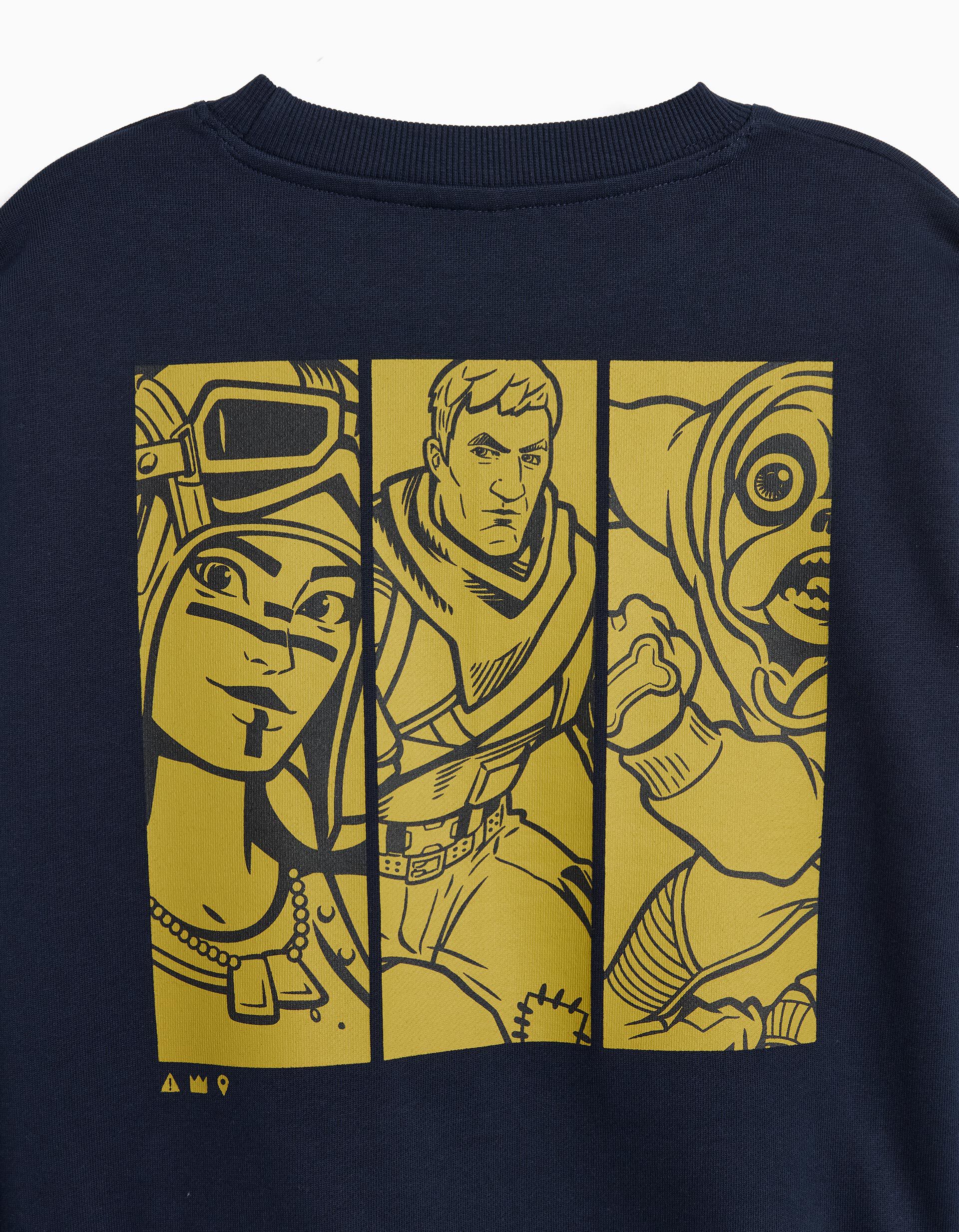 Comprar Online Sweatshirt 'Fortnite', Menino, Preto