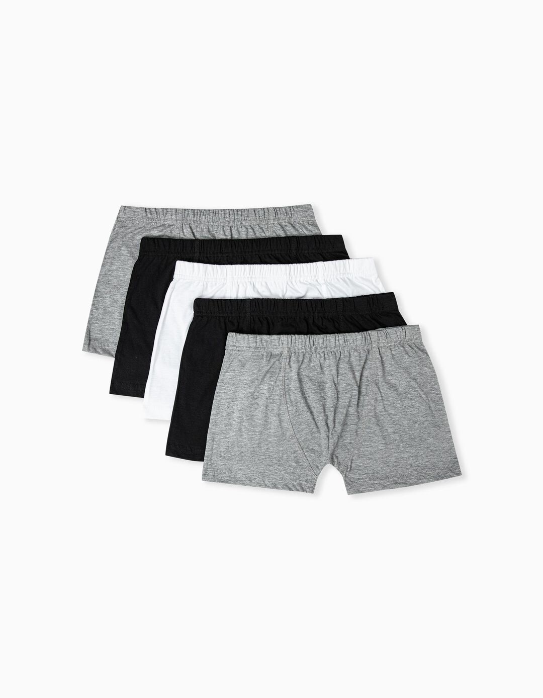 5 Boxers Básicos, Homem, Multicor