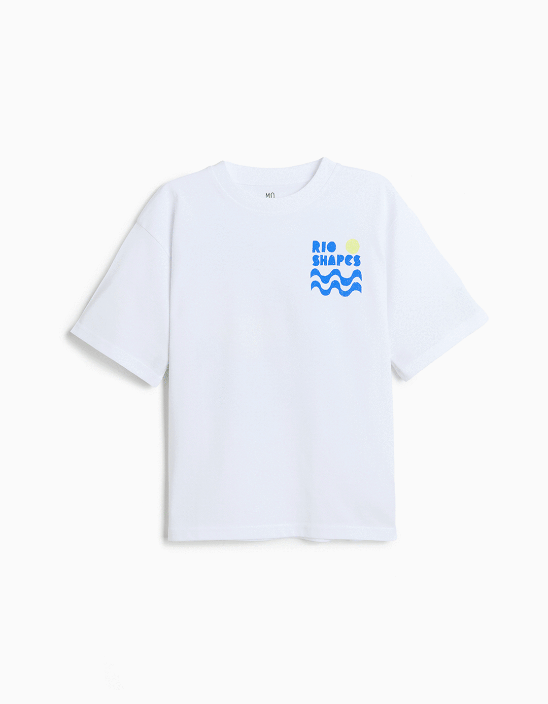 T-shirt Estampado, Menino, Branco
