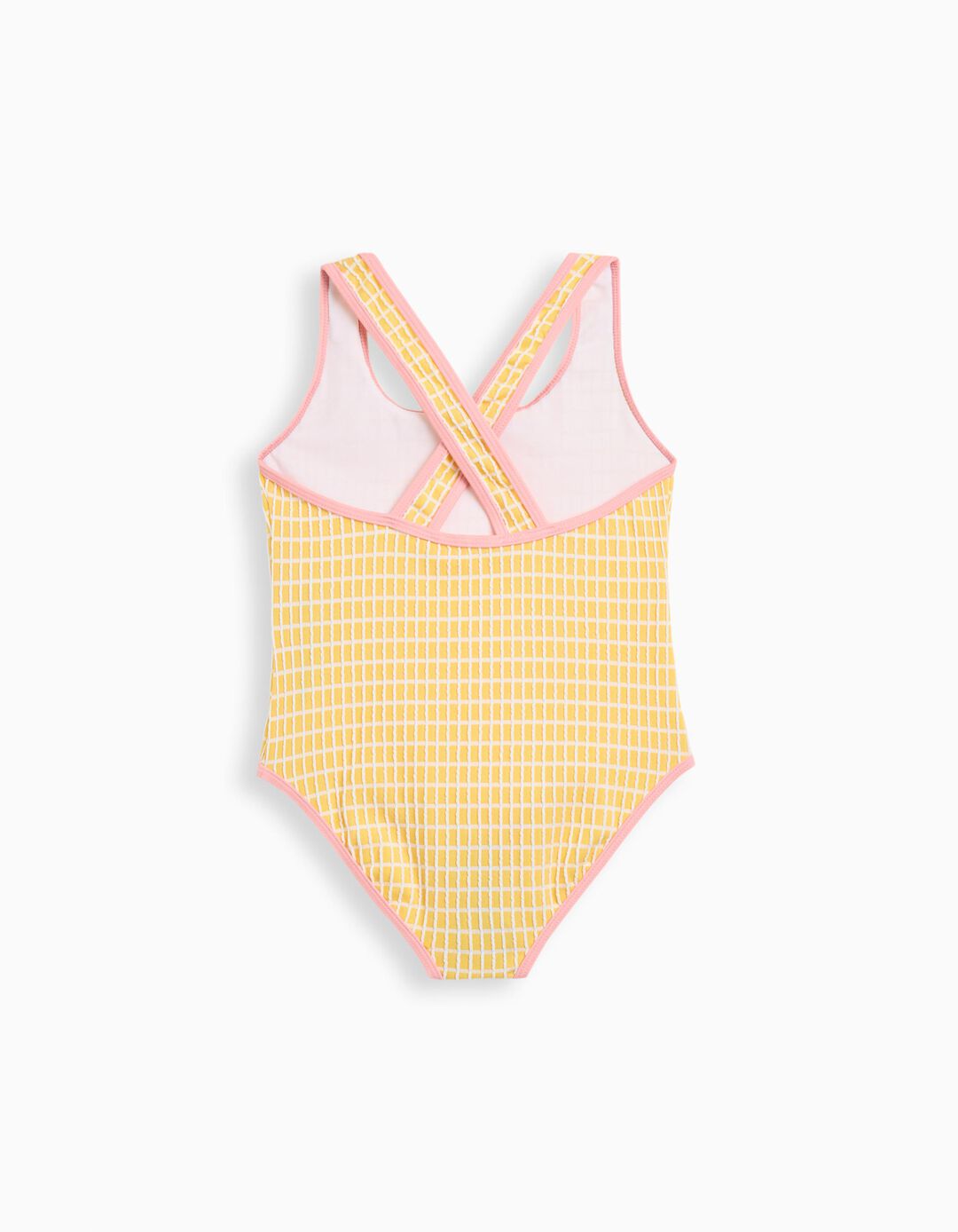 Fato de Banho, Menina, Amarelo Escuro 