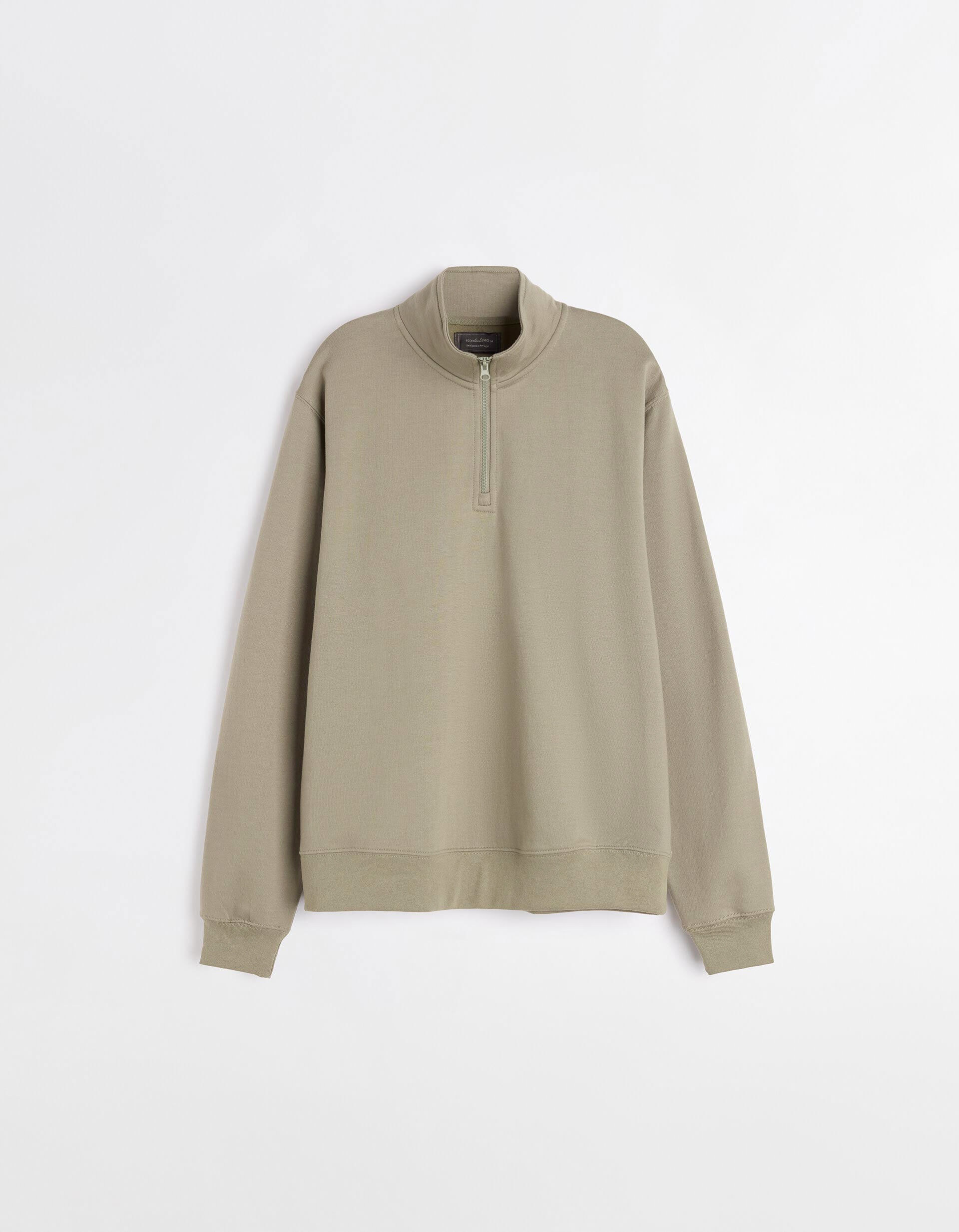 Comprar Online Sweatshirt Fecho de Correr, Homem, Verde Escuro