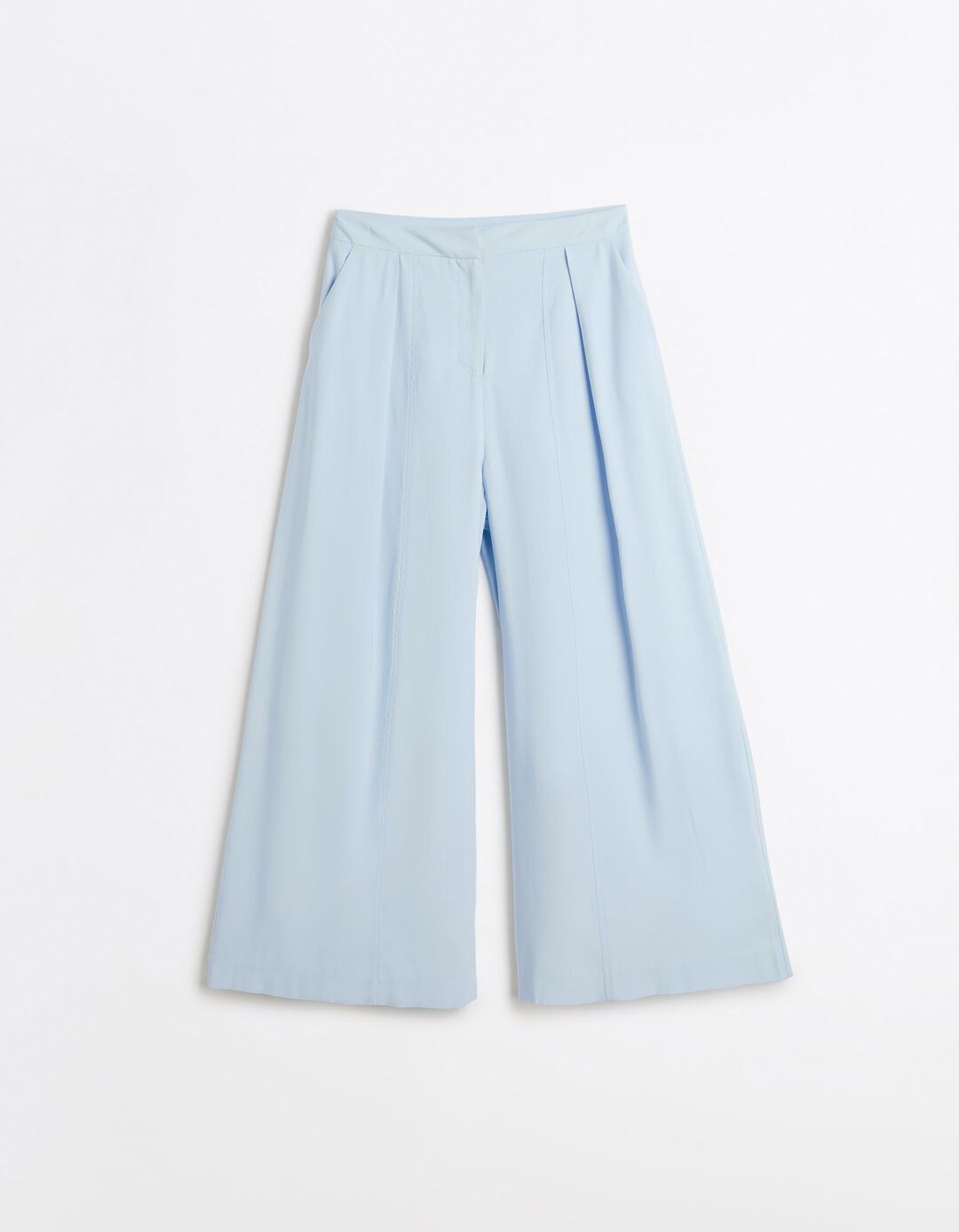 Cal&ccedil;as Culotte, Mulher, Azul Claro