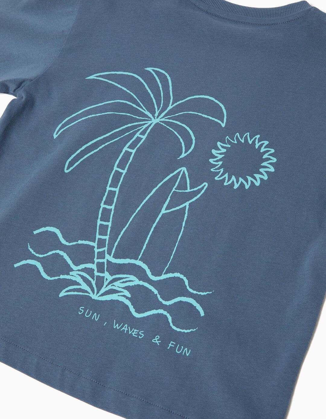 Conjunto T-Shirt e Calções, Menino, Azul